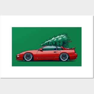 300ZX Xmas Posters and Art
